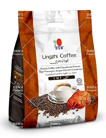 LIMITEDBONUSDEAL DXN Lingzhi 3 in 1 Coffee 20 Sachets (30 Packs)