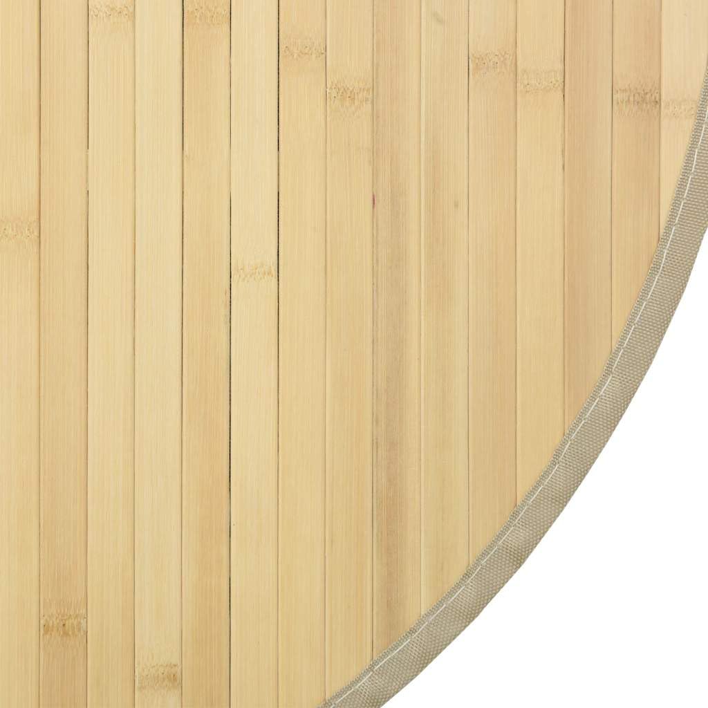 vidaXL Teppich Handgefertigt Jute Rund 120 cm Grau