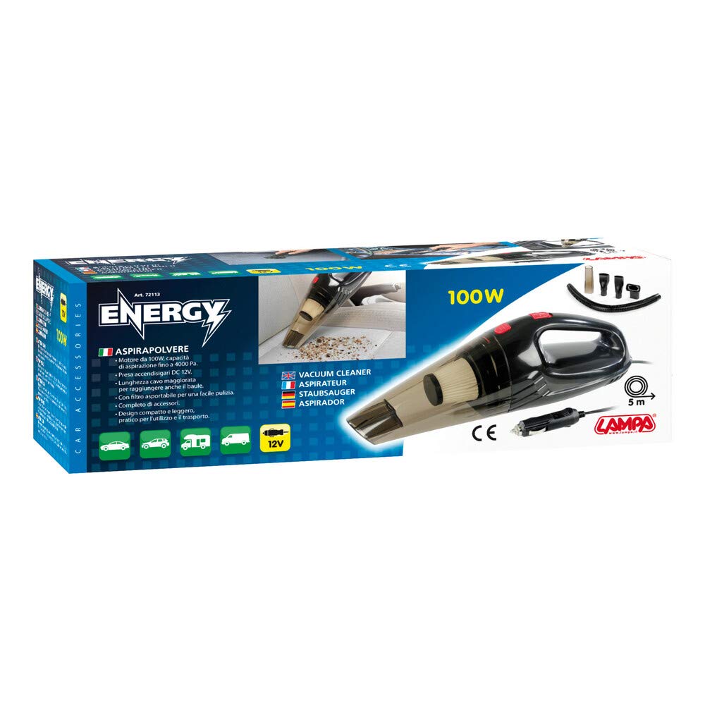 Lampa 72113 Energy, aspirapolvere - 12V - 100W