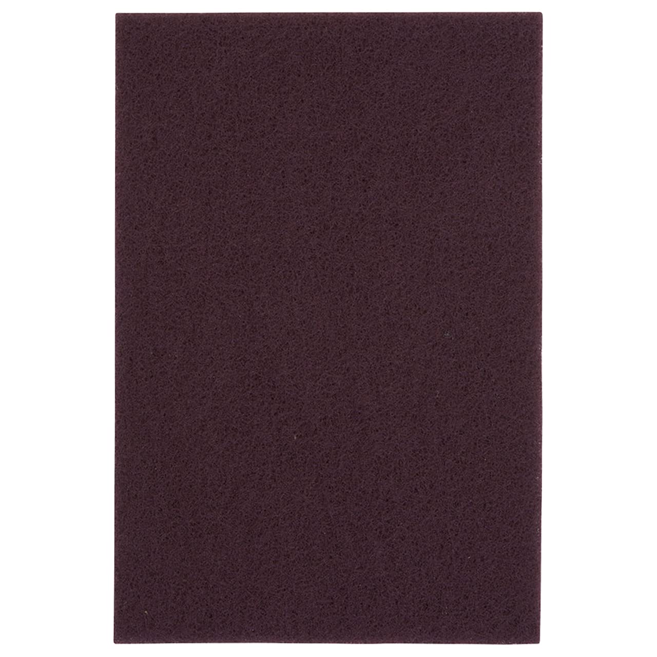 Norton 74700 20 Pack 6in. x 9in. General Purpose Non-Woven Abrasive Hand Pad, Maroon