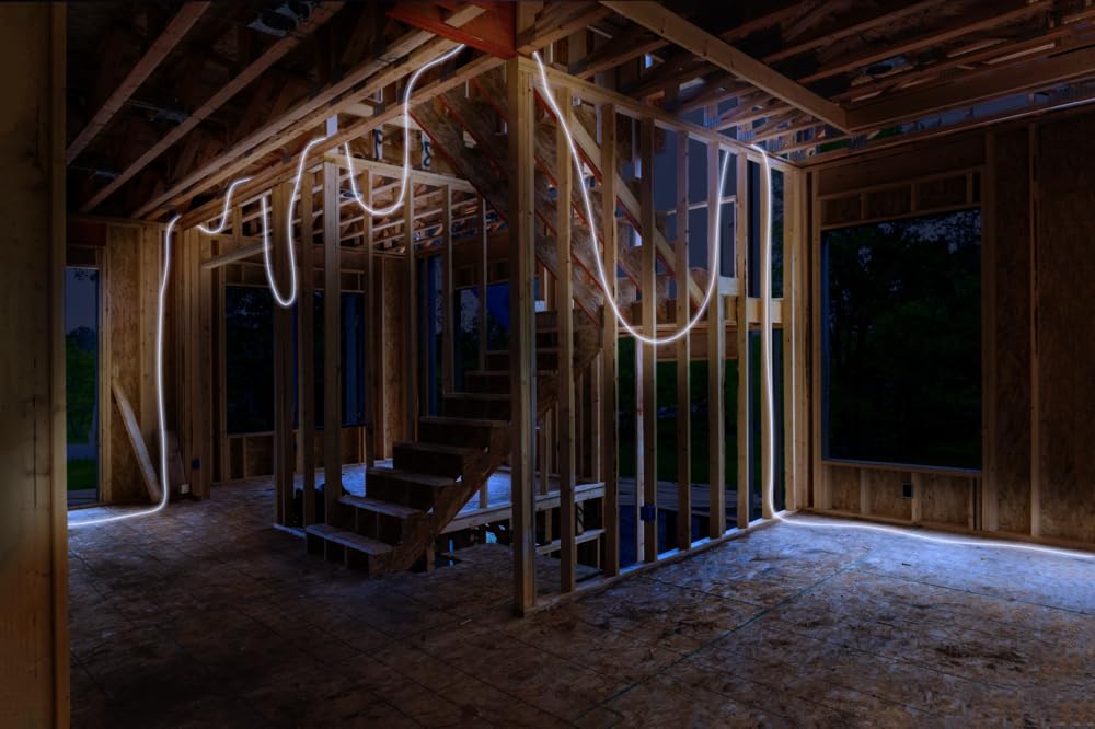 BATILEC - Enrouleur Ruban LED de Chantier 25mètres – Puissant