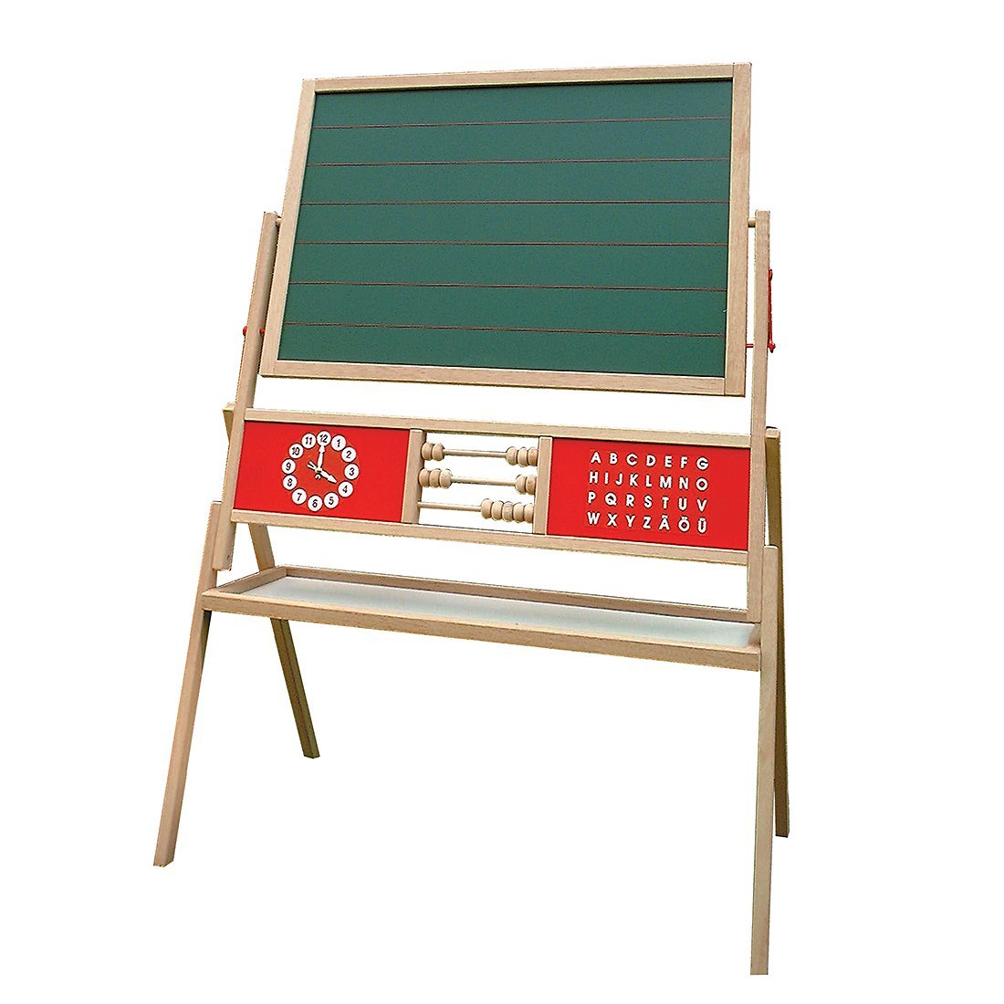 Roba Lavagna, Rotante, Magnetica, Orologio, Legno Naturale/Verde - 4