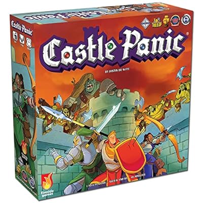 Castle Panic 2nd Edition | Cooperative Board Game for Adults and Family | Ages 8+ | for 1 to 6 Players | Average Playtime 45 Minutes | Made by Fireside Games | Ya disponible en tu tienda friki favorita! En mundofriki.es!