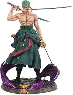BSNRDX One piece Figures, 22cm PVC Onepiece Figure Zorro Statue Action Figures Collection Decoration Figurine Model Toy Living Room and Bedroom Decorations Game Character Statue Gifts