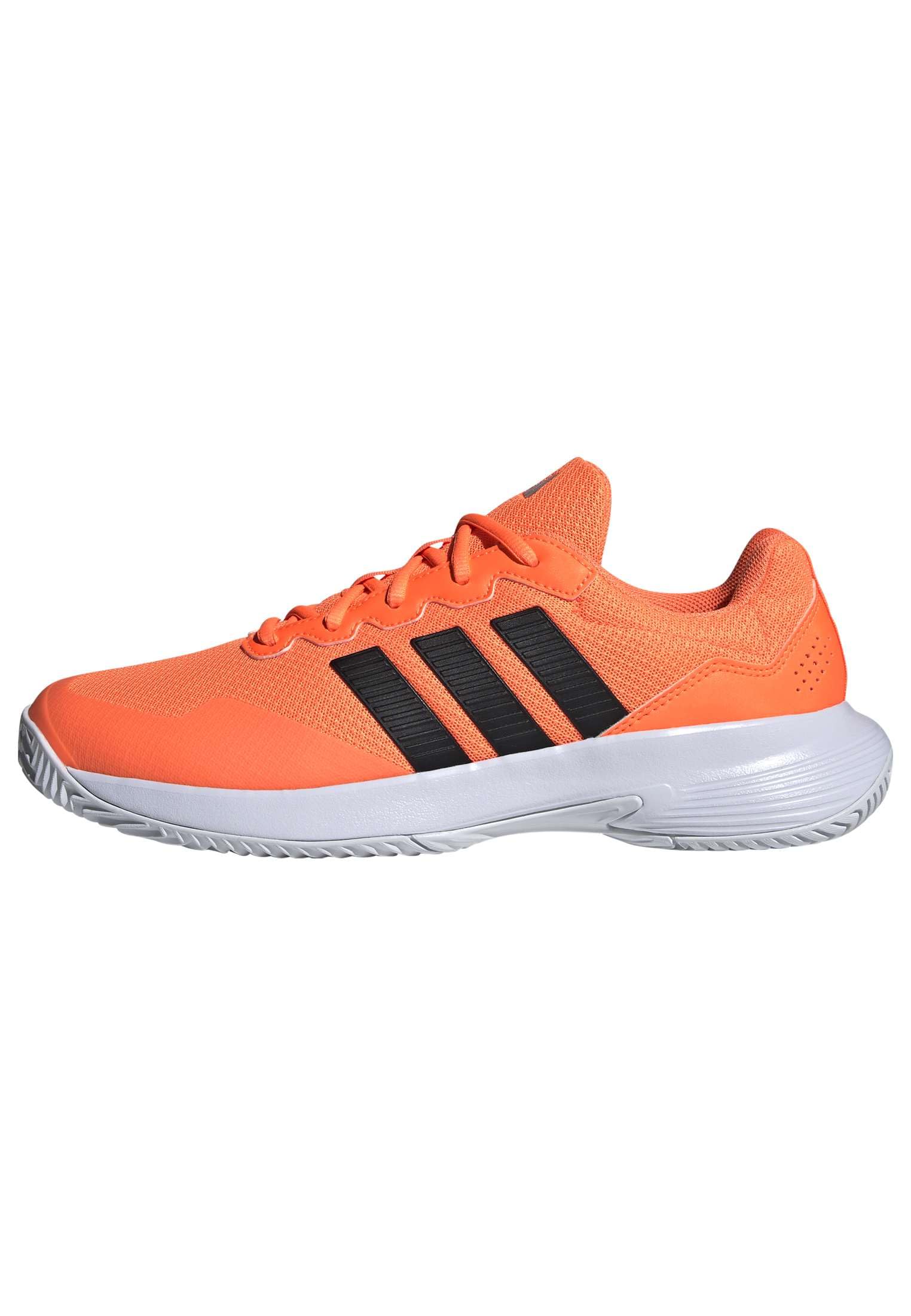 adidas Herren GAMECOURT 2 Tennis Shoes, Lucid Orange/core Black/Silver met., 49 1/3 EU