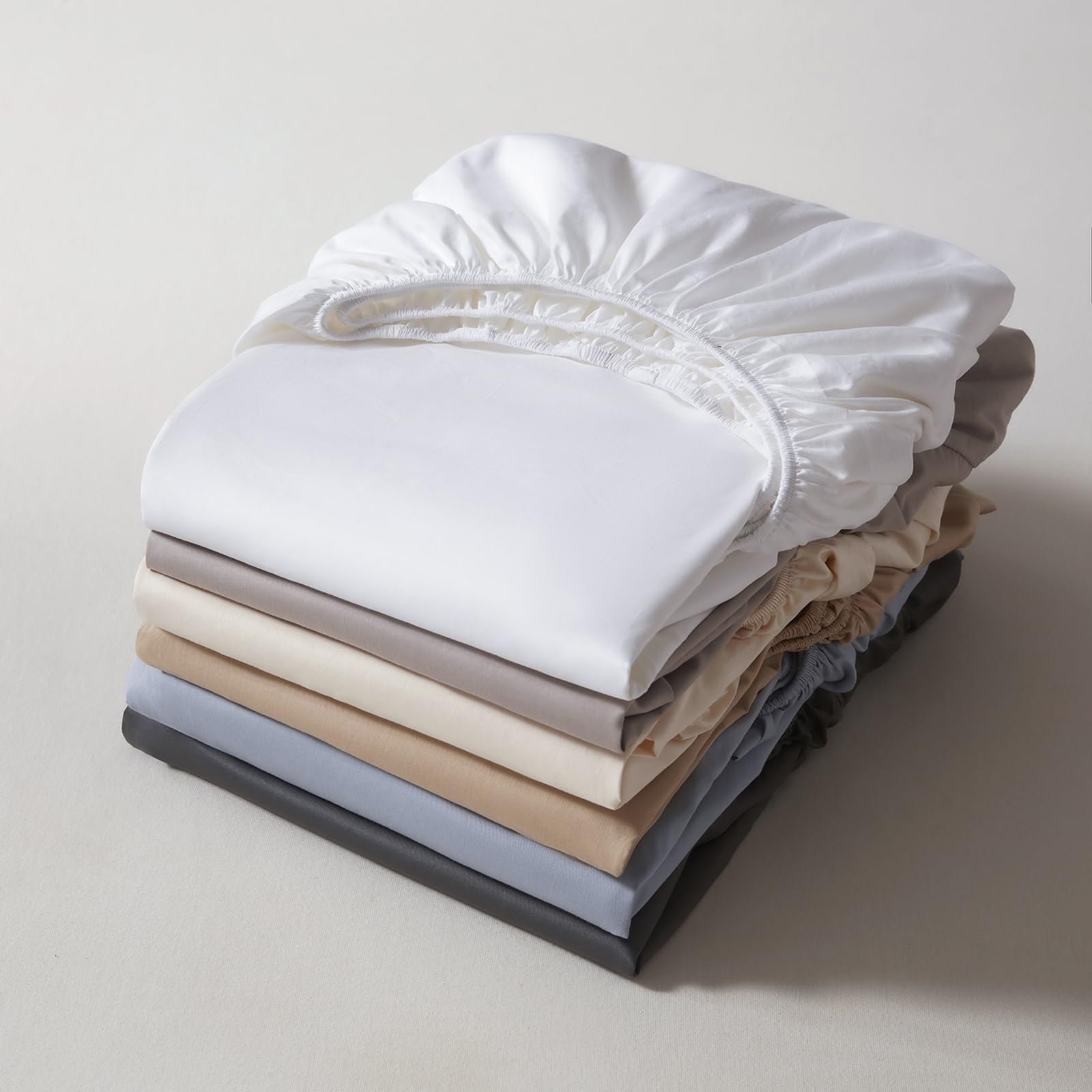 Spannbettlaken 180x200 Hellkhaki