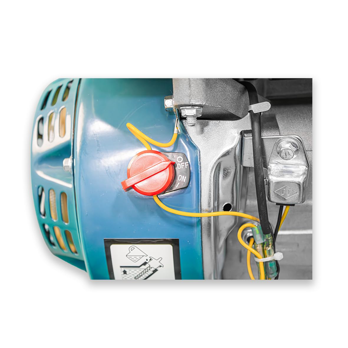 Bricoferr Motor de pulverizador 4 Tiempos – Bomba 3 Cilindros