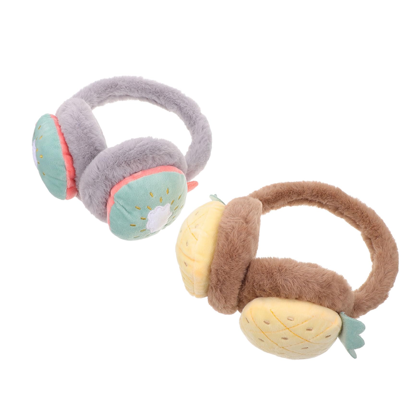 TOVINANNA Winter Ear Muffs Women Plush Ear Warmers 2pcs Set Cozy Earmuff Covers for Cold Days