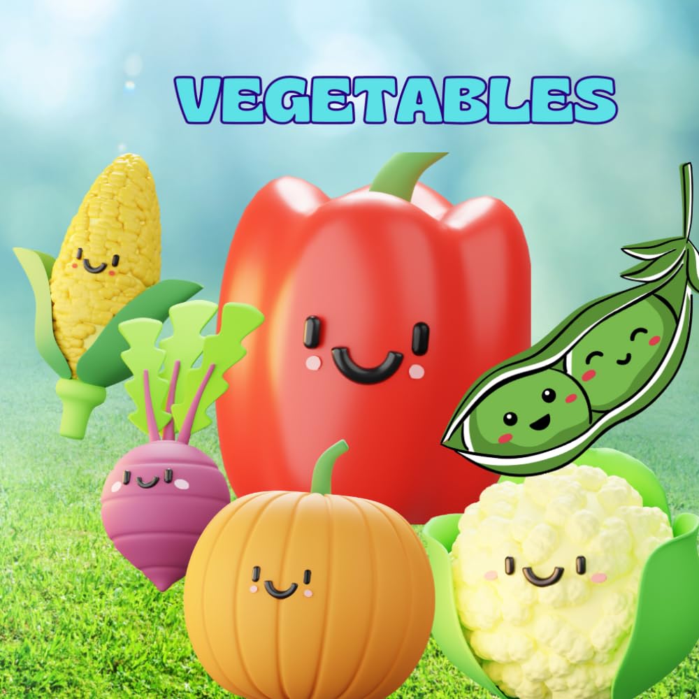 VEGETABLES. BOARD BOOK: MY FIRST ENGLISH WORDS