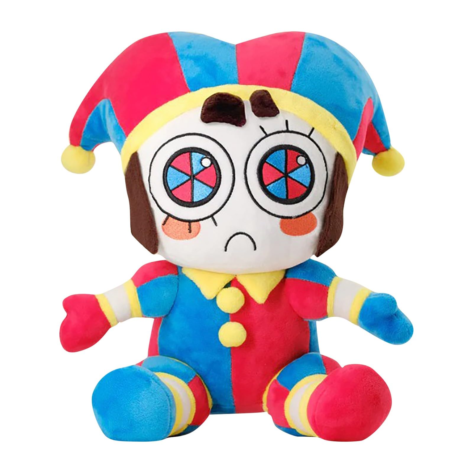 Amazing Circus Plush Circus Merch Pomni Jax Plushies Cute Cartoon Character Doll Soft Plushies Stuffed Animal Gift for Fans A02