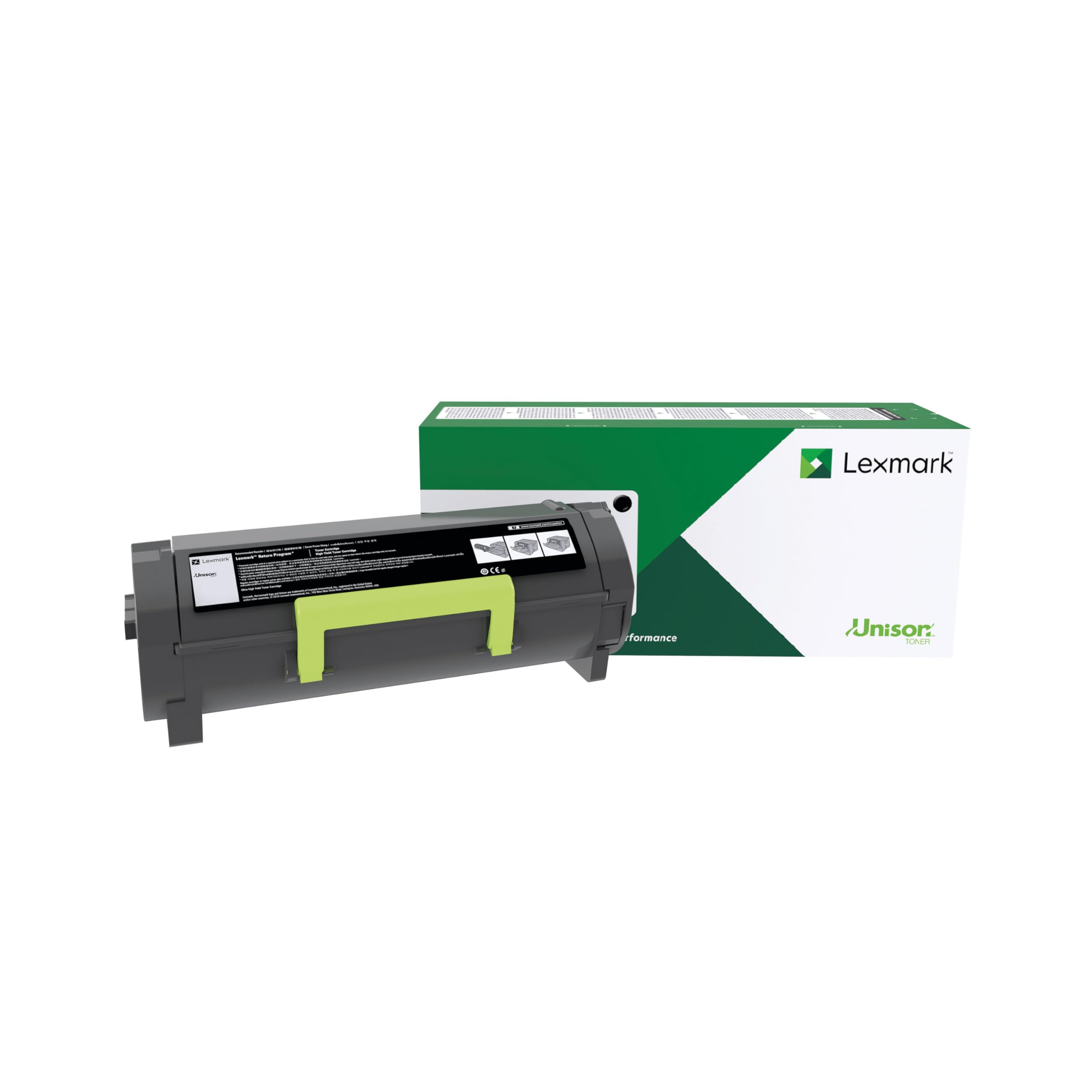 Lexmark Black 51B2h00 Toner-Kit High-Capacity Return Program. 8.5K Pages Iso