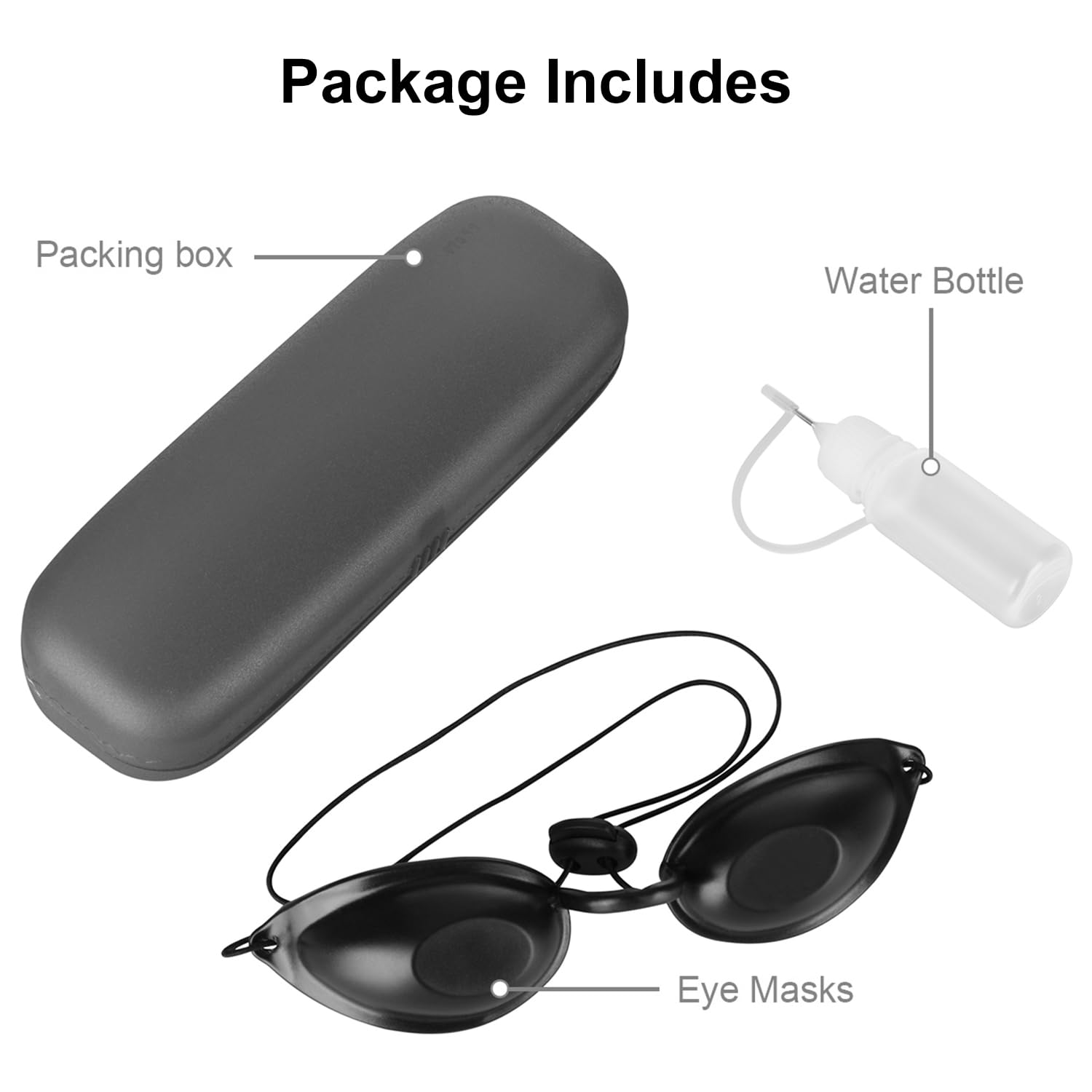Máscara hidratante 3D Wahah para aliviar los ojos secos, cómoda máscara para dormir para un buen sueño, evita que los ojos secos, evita fugas de aire en los ojos, la mejor máscara para dormir bien