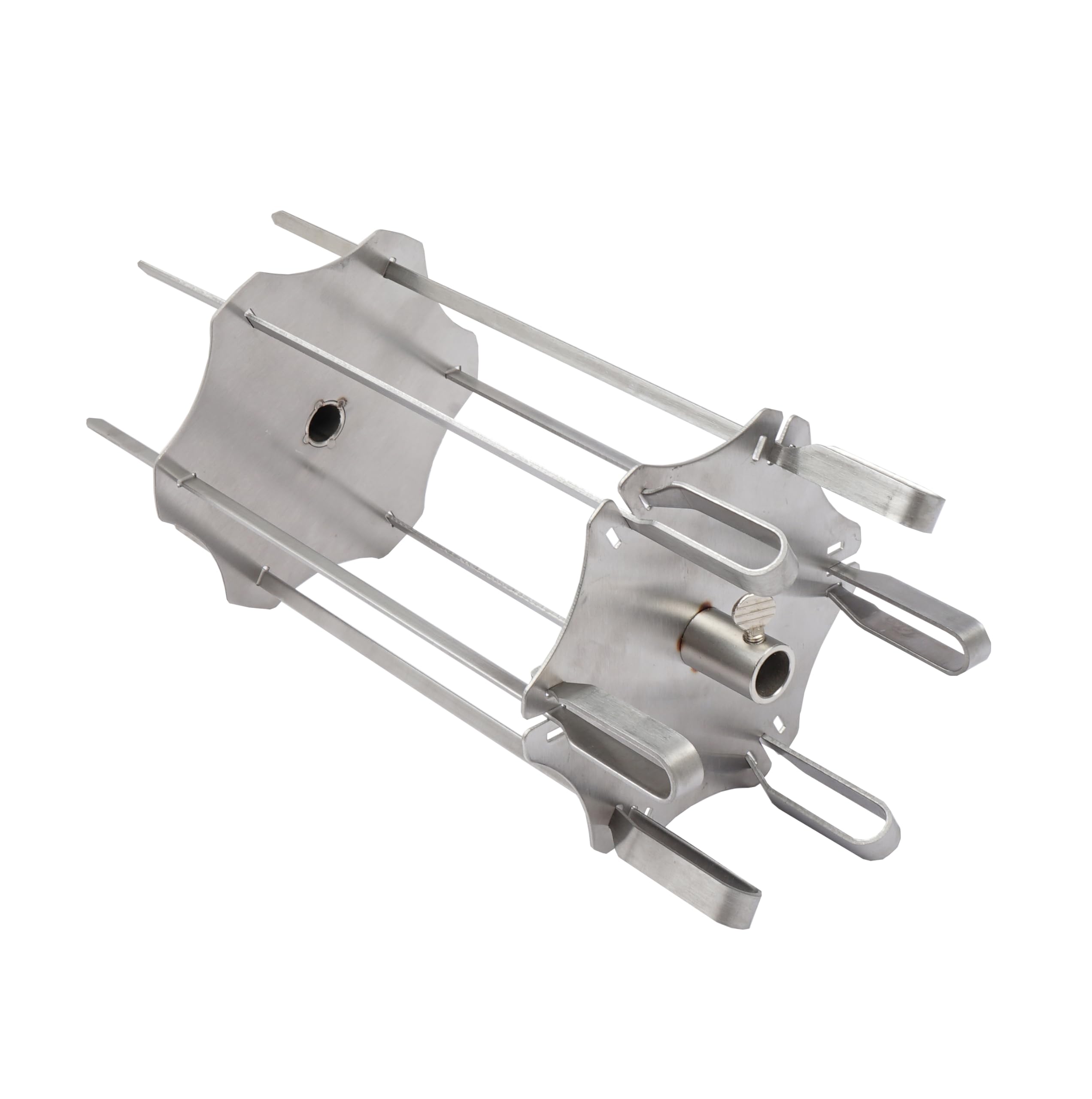 Set di spiedini per kebob per spiedini per spiedini per shish kebab e shawarma - Accessorio per barbecue adatto alla maggior parte dei sistemi di grill - Completo di 12 spiedini per barbecue