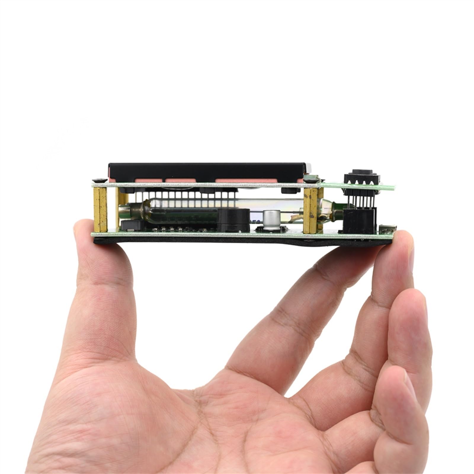 Detector de radiación Nuclear, medidor EMF, contador Geiger, probador de joyería de piedra, dosímetro Personal de radiación con línea de datos
