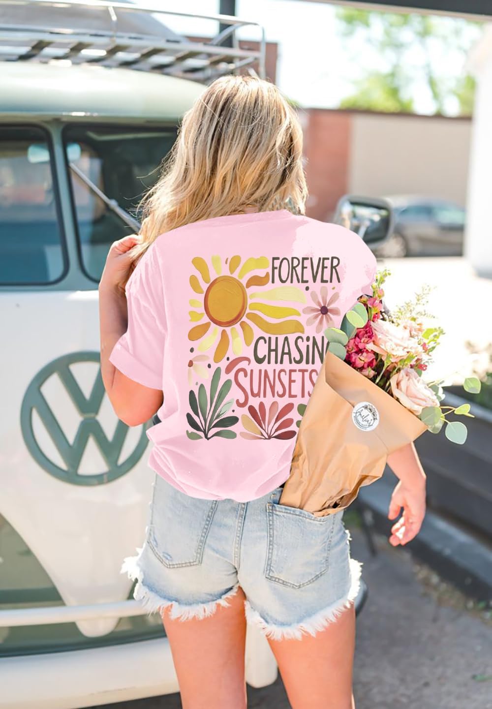 ASTANFY Oversized Tshirts for Women: Deserve Day Shirt Funny Skeleton Shirts Casual Oversized Graphic Tees Tops - Image 3