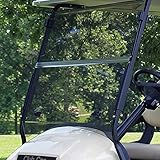 Club Car Precedent Tinted Fold Down Impact Resistant Windshield for CC Precedent Golf Cart