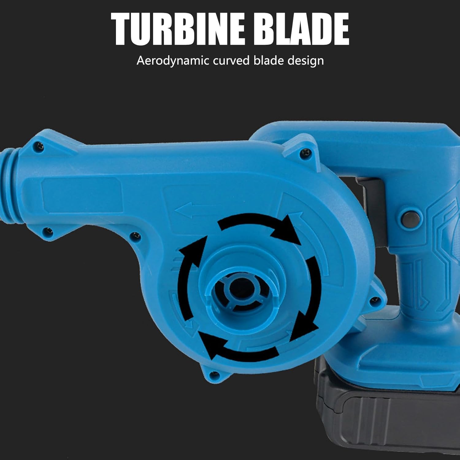 Leaf Blower Cordless Electric Leaf Blower Battery Blower with Extension Nozzle Leaf Blowers for Yard