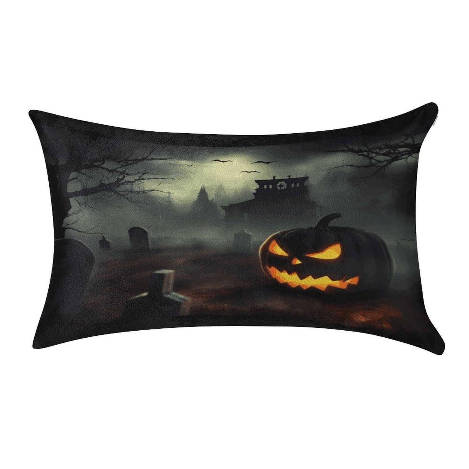 Btcowzrv Style Halloween Horror Pillow Cover Pillow Case Pillowcase
