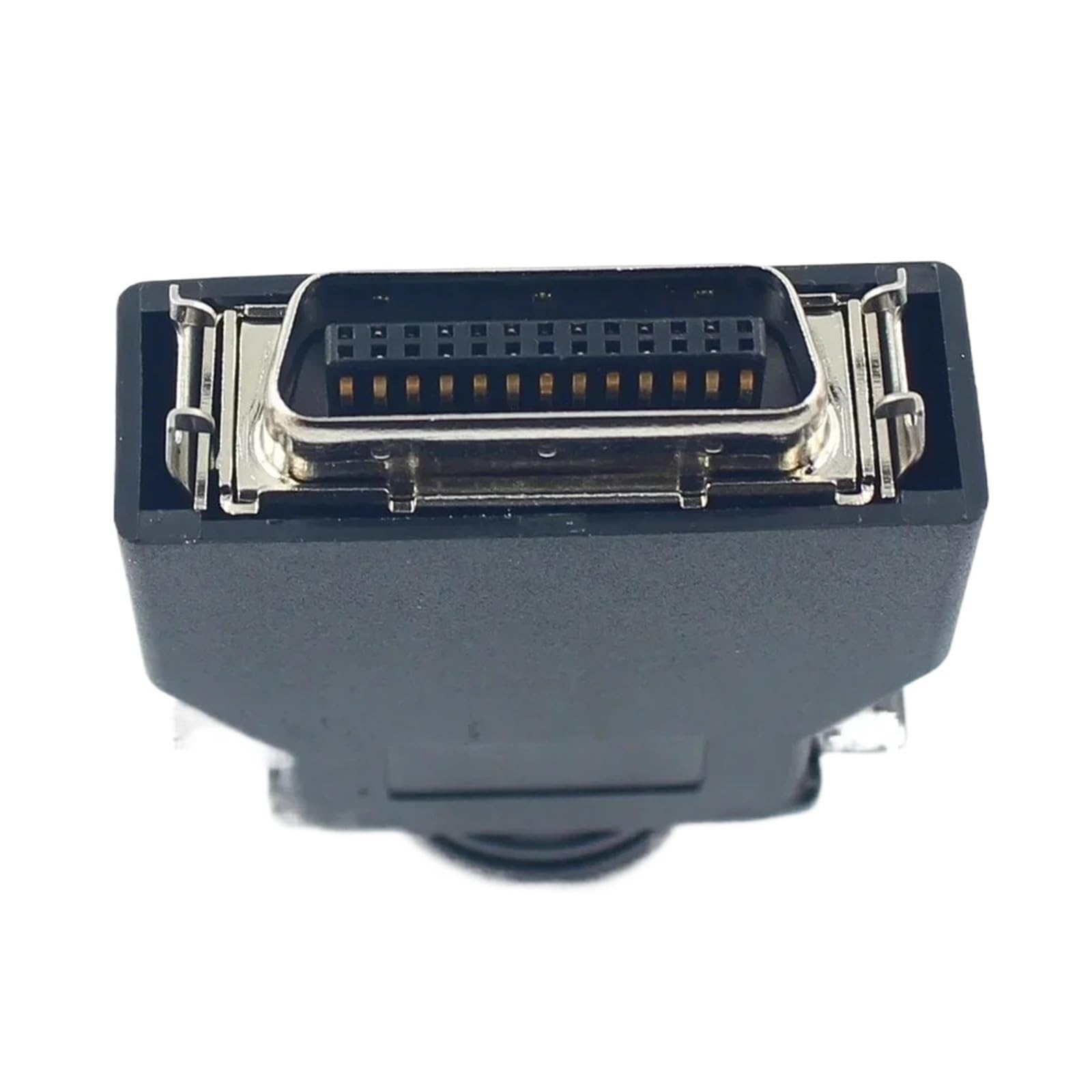 Male Solder Plug Connector Shell Kit shield For Cable Assembly(Black)