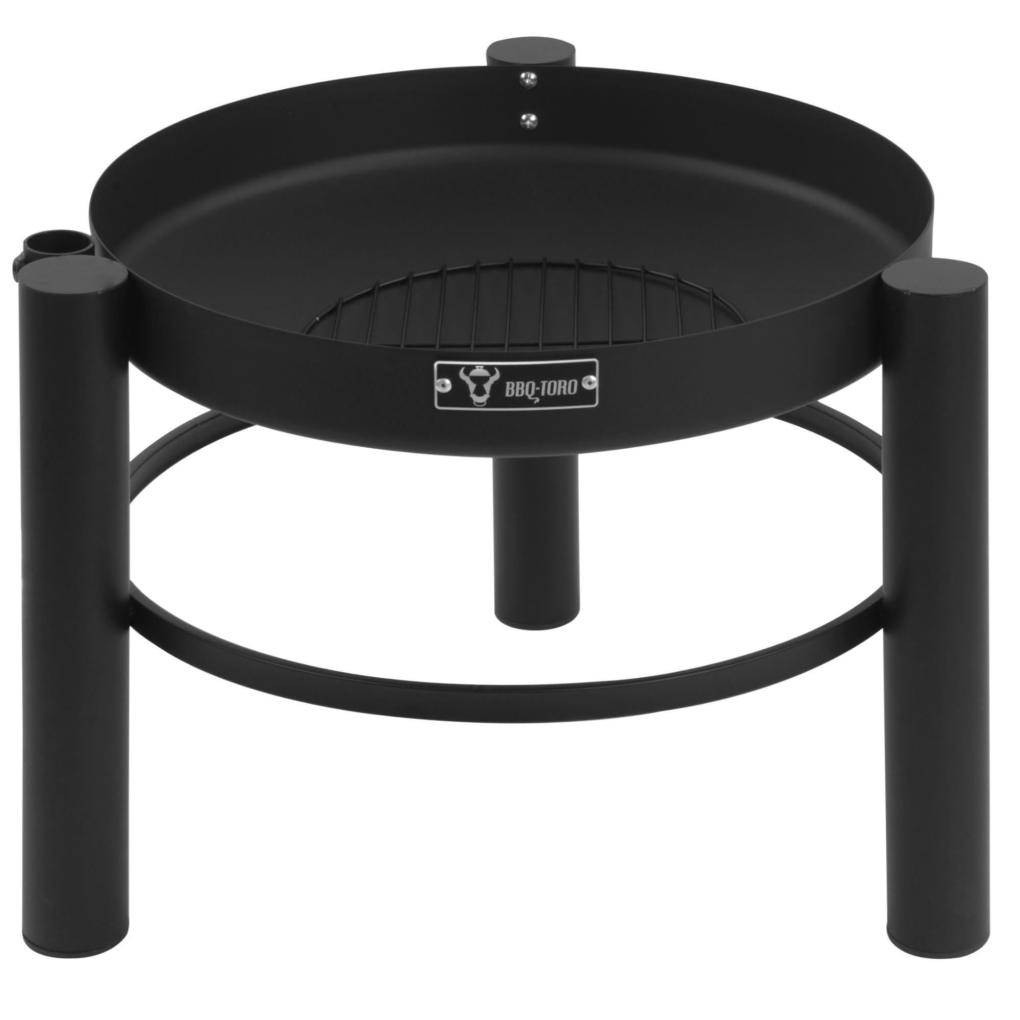 BBQ-Toro Braciere con griglia Ø 50 cm, 2in1, regolabile in altezza, a carbone, da esterno