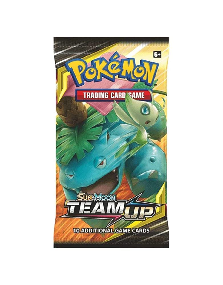Pokemon TCG: Sun & Moon Team Up Booster Pack : Amazon.com.br: Brinquedos e  Jogos