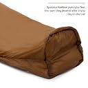 Crossroute Hugo | Mummy Shape Sleeping Bag for Adults | 0°C to 7°C | Fits Users Up to 6'5" | Lightweight & Foldable 3 Season Bag | Travel Accessory for Camping, Hiking, Trekking gallery image