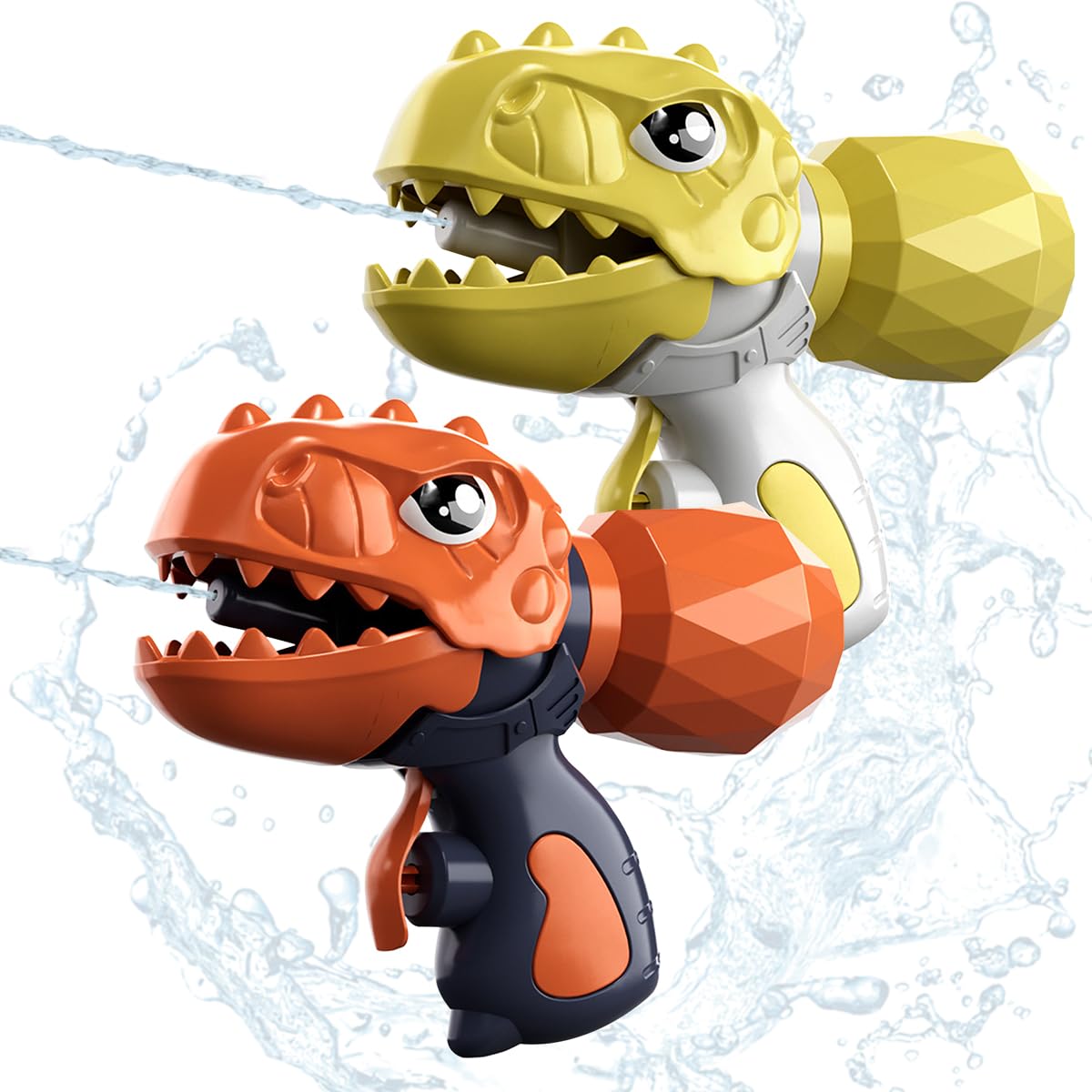 Pistola De Agua De Dinosaurio Para Niños: Diversión Asegurada En Piscina, Playa Y Jardín