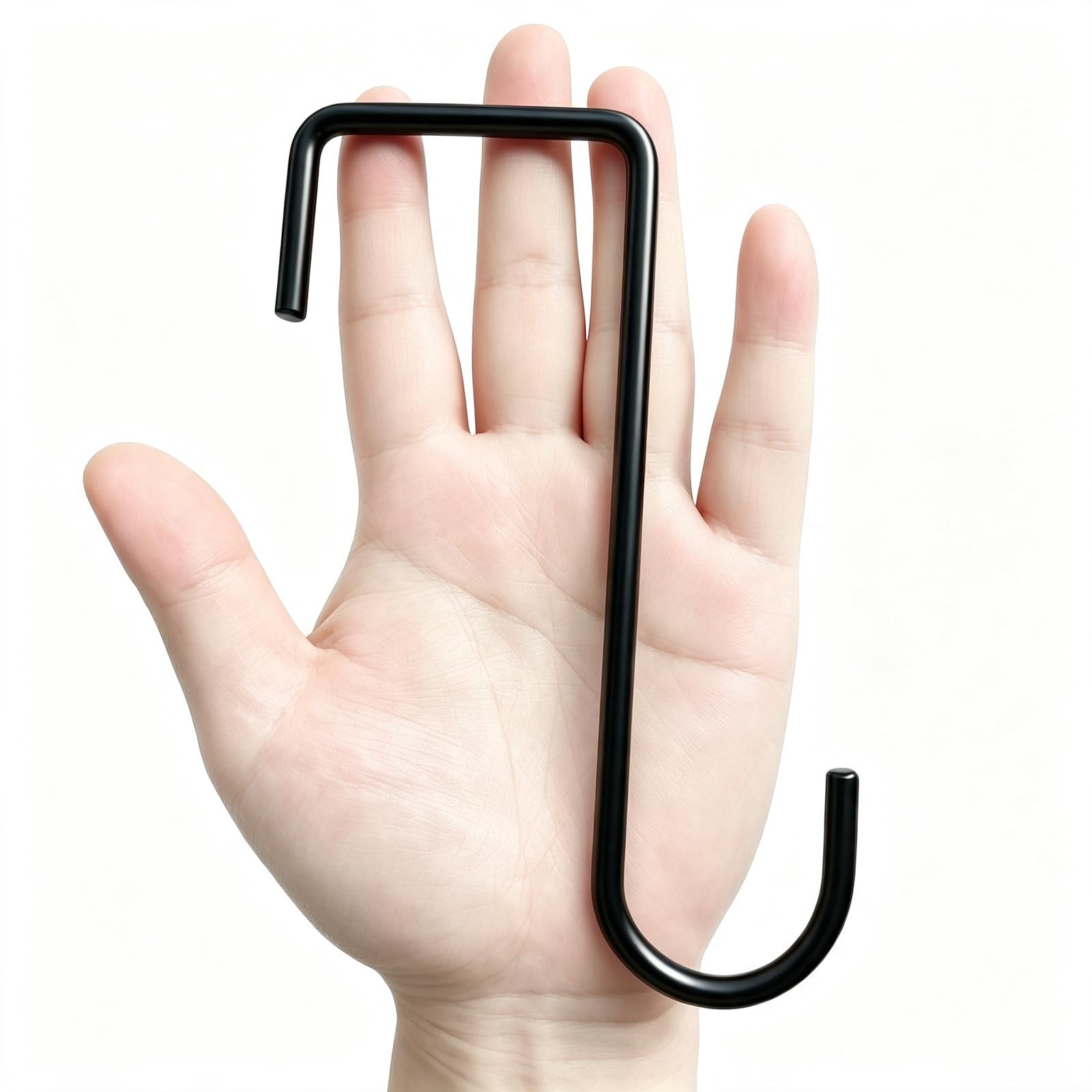 Grizef 10 Pack Fence Hooks for Hanging, 6 Inch Stainless Steel Garden Hooks