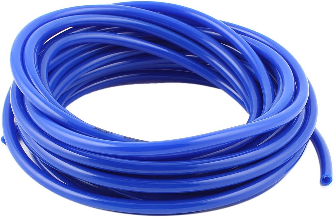 uxcell 10M 8mm x 5mm Polyurethane PU Air Hose Pipe Tube Blue