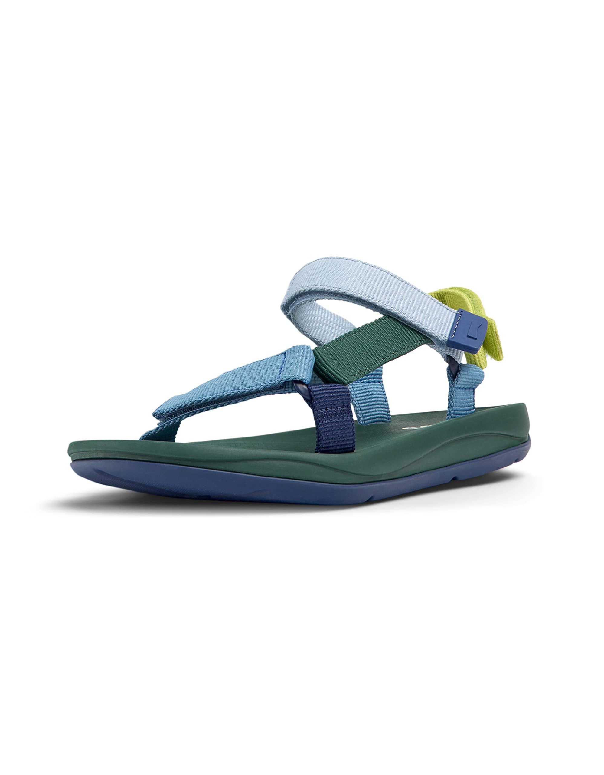 Camper Women's Match K200958T-Strap Sandal, Multicolour 019, 3 UK