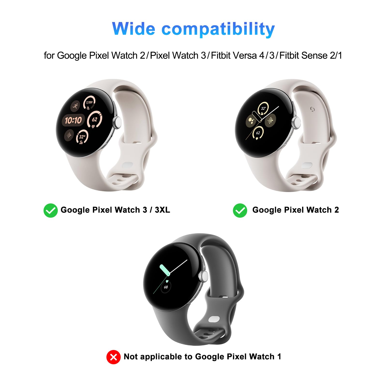 Amazon.co.jp: For Google Pixel Watch 3/3 XL/Pixel Watch 2 用 磁気 