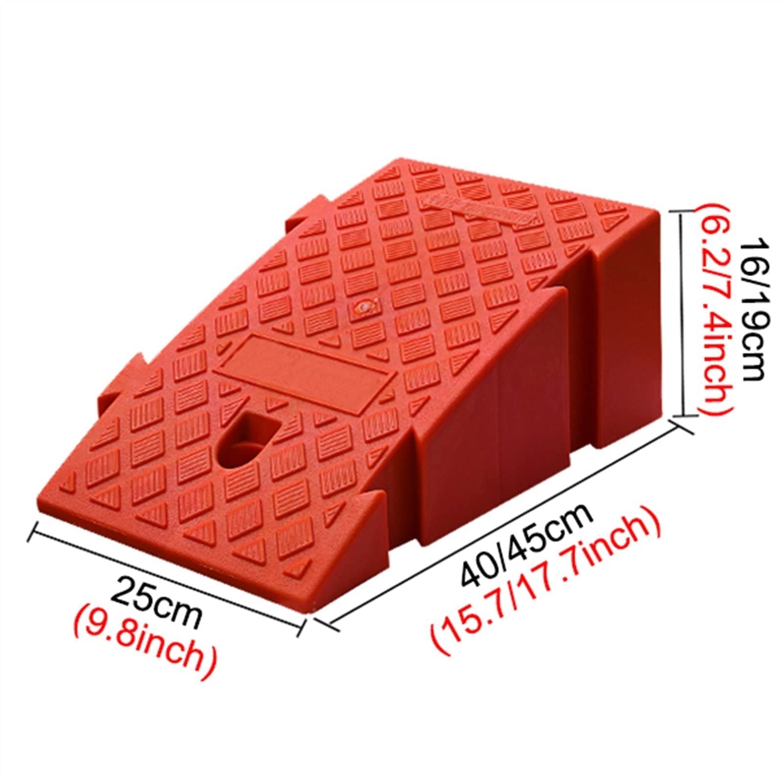 Rampe di soglia Portatili, Rampe per marciapiedi, Rampe per marciapiedi in plastica PVC per Veicoli ad Alta Resistenza, per Auto Basse, Rampe per motociclette, Rampe per marciapied