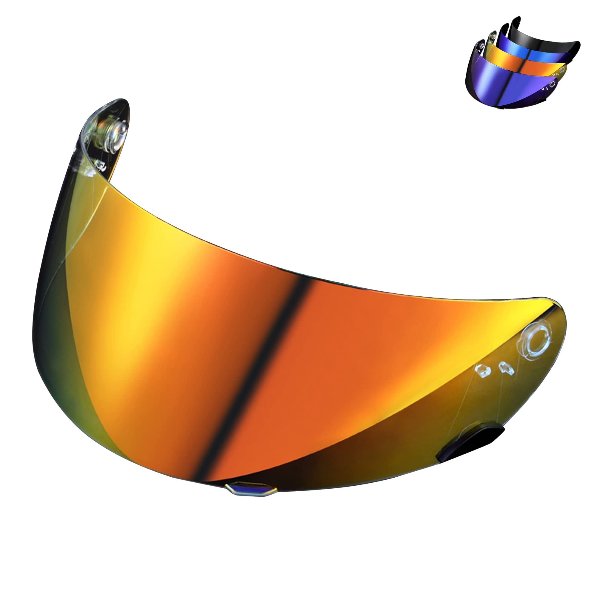 Replacement Motorcycle Helmet Visor Shield for Star RS-1 Vortex Qualifier Revolver Helmet Accessories Universal