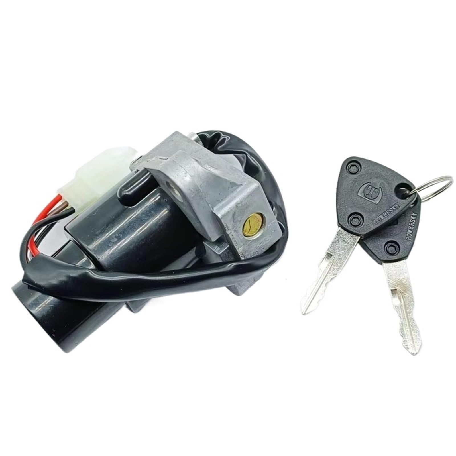 Moto Chiave Accensione Compatibile Con Yamaha Per DT125R Per DT125RH Per DT125RN Set Chiavi Blocco Dell'interruttore Avviamento Dell'accensione Per Motocicletta OEM: 55V-82501-00 3LY-82501-00
