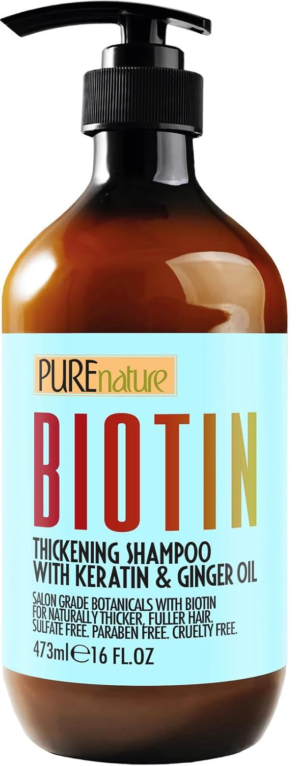 Biotin Shampoo for Aging Hair: Thicker, Fuller Locks! Biotin Shampoo for Aging Hair: Thicker, Fuller Locks!