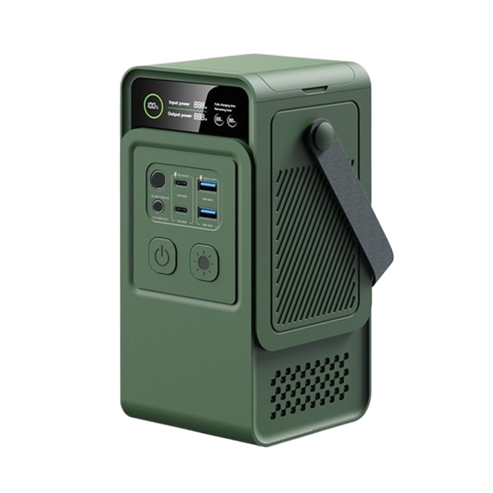 Centrale elettrica portatile, Fonte Di Alimentazione E Portatile For Esterni, Dispositivo Accumulo Energia Domestico, Emergenza Con Luci LED Porte USB ,Power Station Portatileper Campeggio, Viaggio
