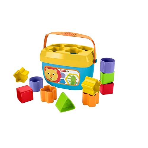 Immagine del prodotto Fisher-Price - Secchiello con Cercaforme, Blocchi Colorati per Insegnare Forme, Numeri e Colori, Giocattolo per Bambini 6+Mesi, FFC84