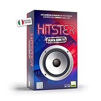 Rocco Giocattoli Yas Games- Hitster Film & Serie TV – L’Unico in Italiano – Gioco Musicale da 2 a 10 Giocatori dai 16 anni in su