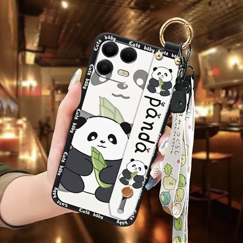Phone Case Compatible with TCL T-Mobile Revvl8 Pro/T Phone3Pro, Silicone Dirt-resistant Durable Protective Wrist Strap Anti-dust