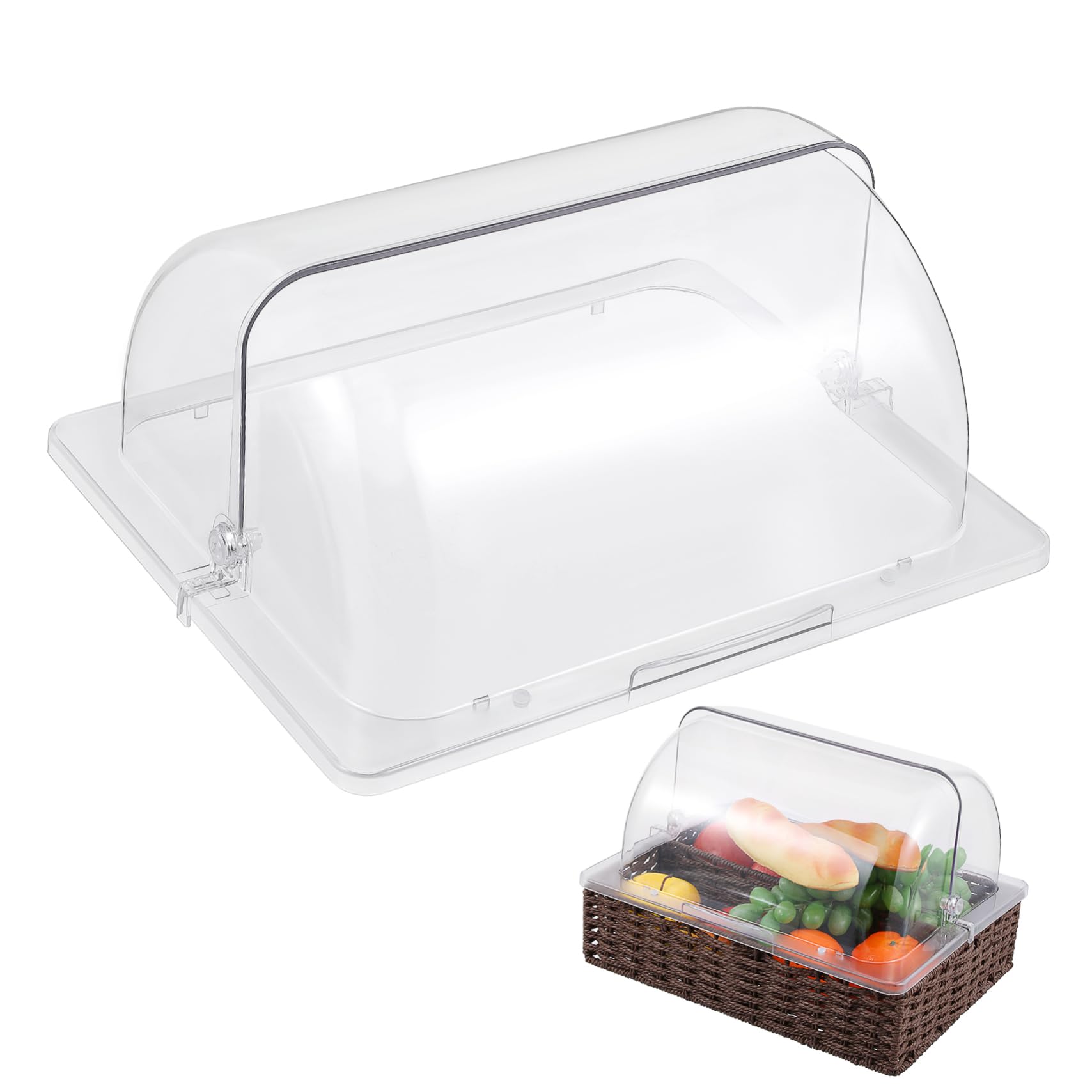 Couvercle Alimentaire en Dôme Transparent pour Pâtisseries et Biscuits