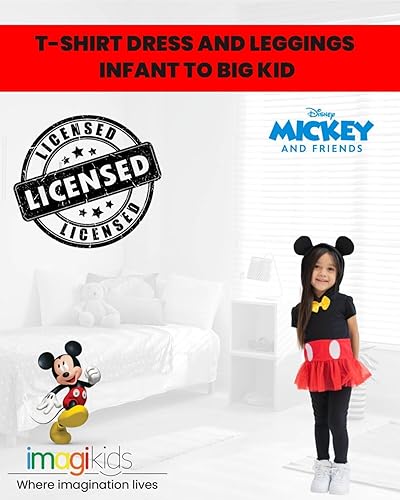 Miniatura 2 de Disney Pixar Toy Story Minnie Mouse Mickey Mouse Winnie the Pooh - Conjunto de camiseta y leggings para niñas pequeñas