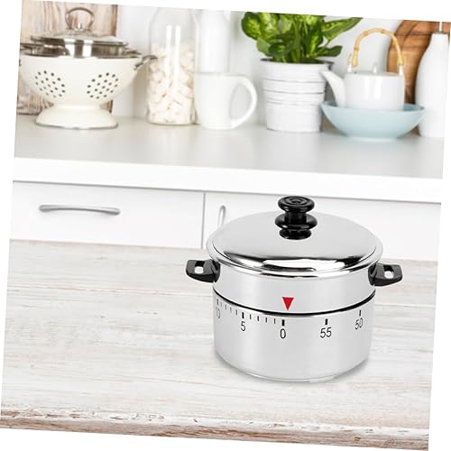 Miniatura 7 de Temporizador de 2 piezas, herramientas para barbacoa, temporizadores digitales, cadenas de acero inoxidable, forma de cocina, temporizador de