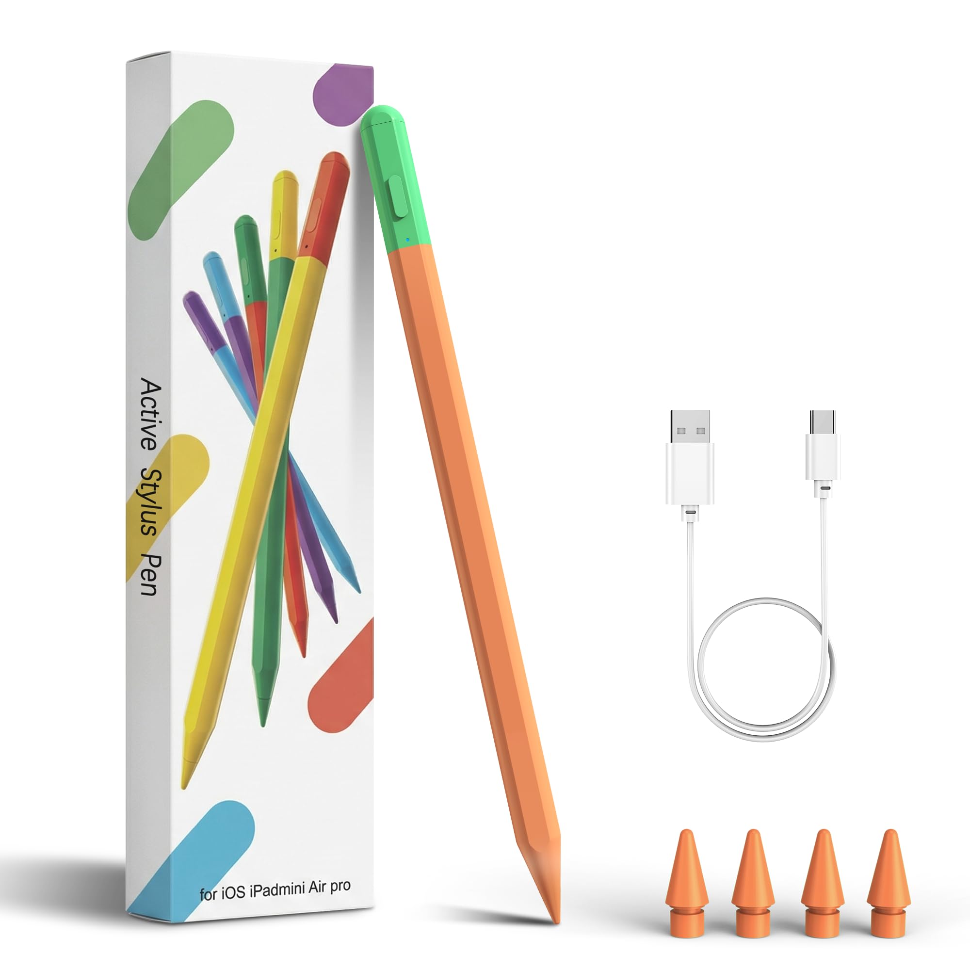 Stylus Pen for iPad (2018-2026) Apple Pencil with Palm Rejection
