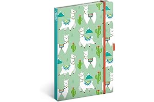 Presco Group Hardcover Llama Journal Notebook