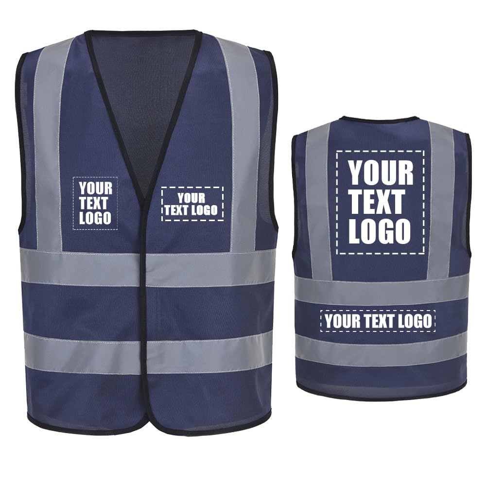 AYKRM 12 colour High visibility viz vest hi vis viz reflective work construction safety vest (XS-8XL)