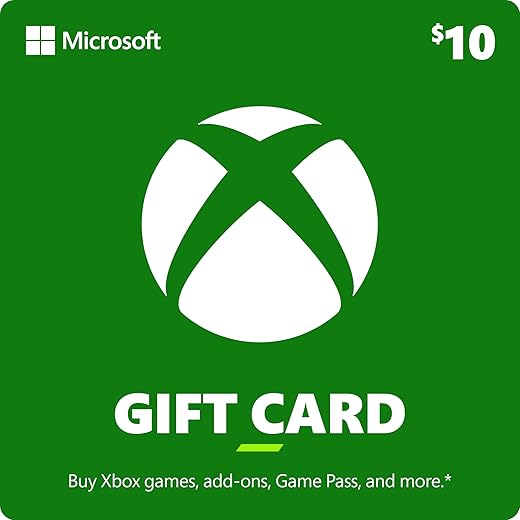 $10 Xbox Gift Card [Digital Code]