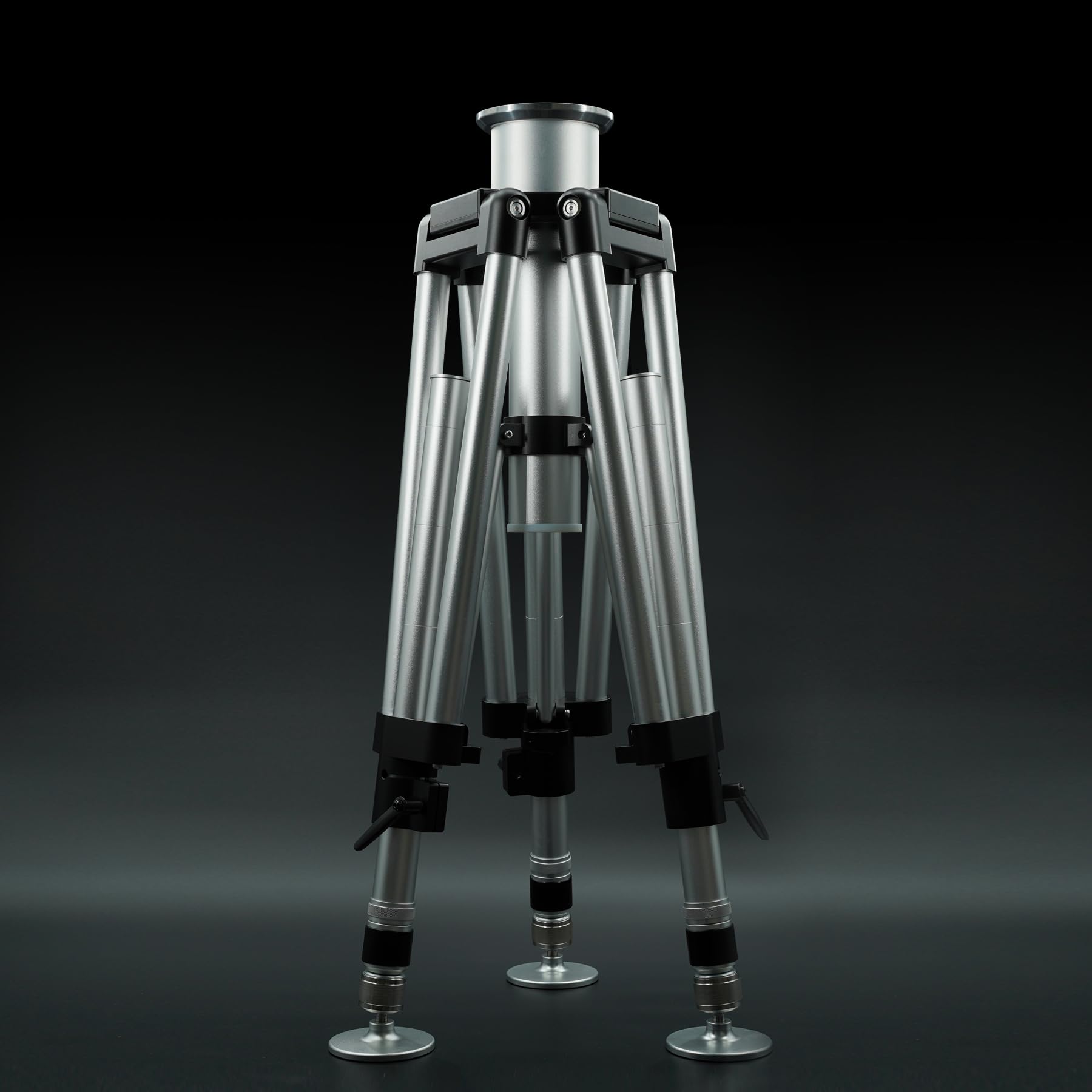 JEOC Heavy Load Tripod with Leveling Kit for Faro Swiss Style API Laser Trackers 5 8-11 UNC-2A with