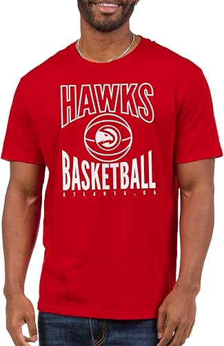 Miniatura 15 de Junk Food Camiseta de manga corta para hombre con licencia oficial de baloncesto de la NBA Azul Real,Negro -,Verde Kelly,marino,Púrpura,Rojo