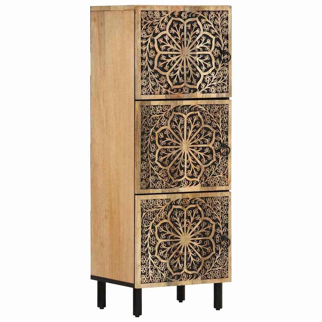 VidaXL Credenza Nera 100x40x75 cm in Legno Massello di Pino | Leroy Merlin