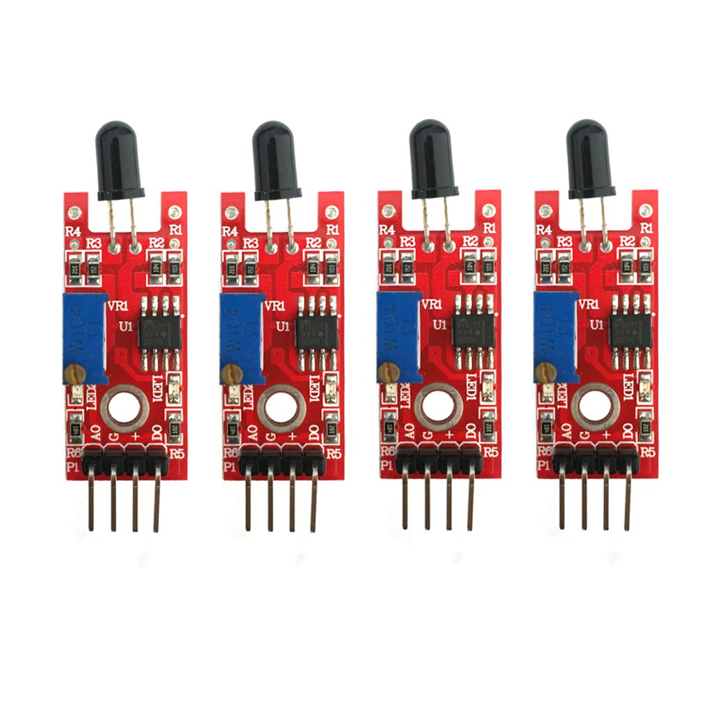 Flame Sensor KY-026 IR Infrared Module Compatible for Arduino UNO R3 ...